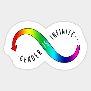 Gender Is Infinite Sticker